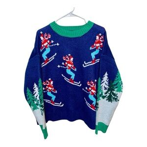 Women’s 35 Degrees Christmas Poly-Cotton Sweater Size XL